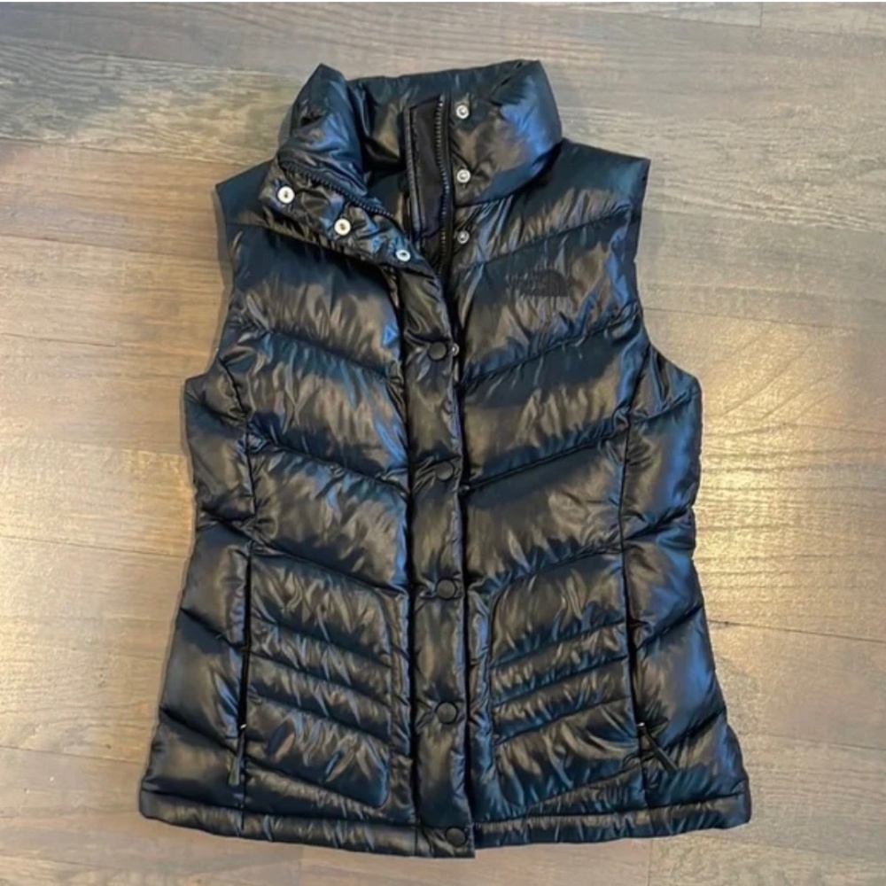 North Face Women’s Black Puffer Vest XS